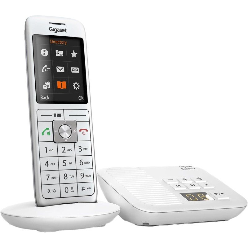 Gigaset CL660A Solo - Téléphone fixe sans fil - Répondeur - Blanc [Version Française]
