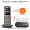 Gigaset CL660A Trio - Téléphone Fixe sans Fil - Répondeur - 3 Combinés - Gris Anthracite [Version Française]