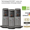 Gigaset CL660A Trio - Téléphone Fixe sans Fil - Répondeur - 3 Combinés - Gris Anthracite [Version Française]