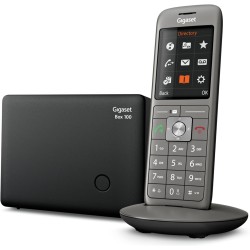 Gigaset CL660 Solo - Téléphone Fixe sans Fil - Gris Anthracite [Version Française]
