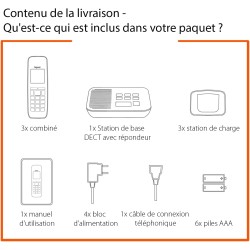 GIGASET CL660A Trio [Version Française]