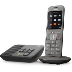 Gigaset CL660A Solo - Téléphone fixe sans fil - Répondeur - Gris Anthracite [Version Française]