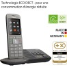 Gigaset CL660A Solo - Téléphone fixe sans fil - Répondeur - Gris Anthracite [Version Française]