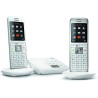 Gigaset CL660A Duo - Téléphone fixe sans fil - Répondeur - 2 combinés - Blanc [Version Française]