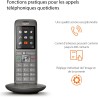 Gigaset CL660A Duo - Téléphone fixe sans fil - Répondeur - 2 combinés - Gris Anthracite [Version Française]