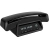 ALCATEL Epure Premium - Téléphone Fixe sans Fil DECT avec Répondeur - Design Vintage - Base D'Affichage Intelligente - Grand Écr