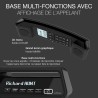 ALCATEL Epure Premium - Téléphone Fixe sans Fil DECT avec Répondeur - Design Vintage - Base D'Affichage Intelligente - Grand Écr