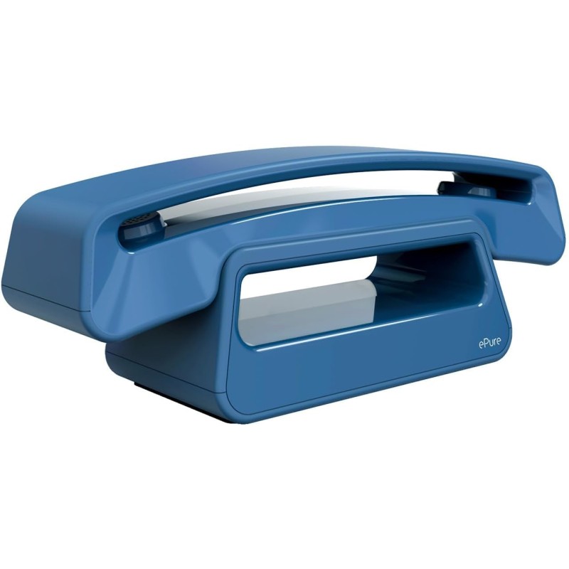 ALCATEL Epure Iconic - Téléphone Fixe sans Fil DECT - Design Vintage - Grand Écran Graphique Haute Lisibilité - Mains Libres - F