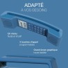 ALCATEL Epure Iconic - Téléphone Fixe sans Fil DECT - Design Vintage - Grand Écran Graphique Haute Lisibilité - Mains Libres - F