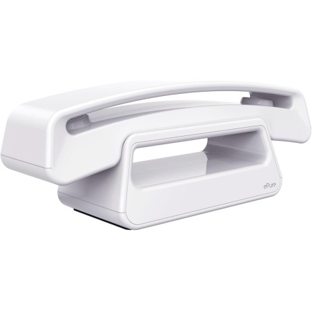 ALCATEL Epure Iconic - Téléphone Fixe sans Fil DECT - Design Vintage - Grand Écran Graphique Haute Lisibilité - Mains Libres - F