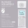 ALCATEL Epure Iconic - Téléphone Fixe sans Fil DECT - Design Vintage - Grand Écran Graphique Haute Lisibilité - Mains Libres - F
