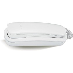 VTech CD1100 Téléphone Filaire, Téléphone Fixe Mural, sans Alimentation CA, Téléphone Fixe avec Touche de Recomposition du derni