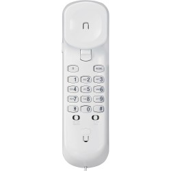 VTech CD1100 Téléphone Filaire, Téléphone Fixe Mural, sans Alimentation CA, Téléphone Fixe avec Touche de Recomposition du derni