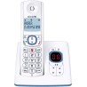 ALCATEL F530 Voice - Téléphone Fixe Sans Fil DECT Avec Répondeur - Grand Écran Rétroéclairé - Mains Libres - Fonction Blocage De