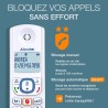 ALCATEL F530 Voice - Téléphone Fixe Sans Fil DECT Avec Répondeur - Grand Écran Rétroéclairé - Mains Libres - Fonction Blocage De