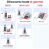 SWISSVOICE - Xtra 2355 - DECT - Téléphone Fixe sans Fil - Larges Touches - Répondeur - Audio Boost - Sonneries Fortes - Compatib