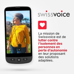 swissvoice Xtra 2355 Duo, Téléphone sans Fil DECT avec répondeur, 2 combinés, Sonneries Fortes, Compatible avec Les Aides Auditi