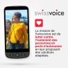 swissvoice Xtra 2355 Duo, Téléphone sans Fil DECT avec répondeur, 2 combinés, Sonneries Fortes, Compatible avec Les Aides Auditi