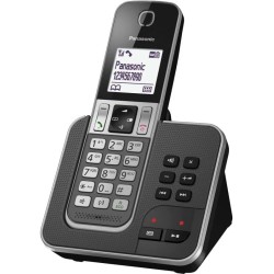 Panasonic KX-TGD320FRG Téléphone Numérique Sans Fil Répondeur Numérique, Base et Combiné, Haut-Parleur Mains Libres, Identificat
