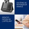 Panasonic KX-TGD320FRG Téléphone Numérique Sans Fil Répondeur Numérique, Base et Combiné, Haut-Parleur Mains Libres, Identificat