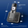 Panasonic KX-TGD320FRG Téléphone Numérique Sans Fil Répondeur Numérique, Base et Combiné, Haut-Parleur Mains Libres, Identificat