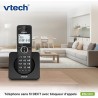 VTech ES2000 Téléphone sans Fil DECT avec Blocage d'appel, contrôle du Volume, Identification de l'appelant/Appel en Attente, 18