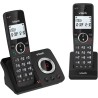VTech Téléphone numérique sans Fil ES2051 Répondeur téléphonique Double, Bloqueur d'appels indésirables