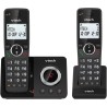 VTech Téléphone numérique sans Fil ES2051 Répondeur téléphonique Double, Bloqueur d'appels indésirables