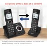 VTech Téléphone numérique sans Fil ES2051 Répondeur téléphonique Double, Bloqueur d'appels indésirables
