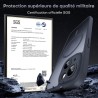 TOCOL Coque Magnétique pour iPhone 15 6,1 Pouces, Compatible avec MagSafe, Protection de l'objectif améliorée, Coque Mat Translu