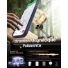 TOCOL Coque Magnétique pour iPhone 15 6,1 Pouces, Compatible avec MagSafe, Protection de l'objectif améliorée, Coque Mat Translu