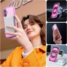 TOCOL Coque Magnétique pour iPhone 16 6,1 Pouces, Compatible avec MagSafe, Protection de l'objectif améliorée, Coque Mat Translu