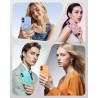 TOCOL Coque Magnétique pour iPhone 16 6,1 Pouces, Compatible avec MagSafe, Protection de l'objectif améliorée, Coque Mat Translu