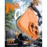 Tocol coque magnétique pour iphone 15 pro 6,1 pouces, compatible avec magsafe, protection de l'objectif améliorée, coque mat tra