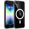 TOCOL Coque Magnétique pour iPhone SE 2022/2020, iPhone 8/7 4,7 Pouces, Compatible avec MagSafe, Pas Facile à Jaunir, Fine Antic