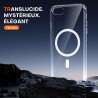 TOCOL Coque Magnétique pour iPhone SE 2022/2020, iPhone 8/7 4,7 Pouces, Compatible avec MagSafe, Pas Facile à Jaunir, Fine Antic