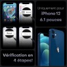 TOCOL Coque Magnétique pour iPhone 12 6,1 Pouces, Compatible avec MagSafe, Protection de l'objectif améliorée, Coque Mat Translu