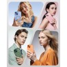 Tocol coque magnétique pour iphone 14 6,1 pouces, compatible avec magsafe, protection de l'objectif améliorée, coque mat translu