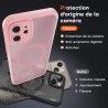 TOCOL Coque Magnétique pour iPhone 12 6,1 Pouces, Compatible avec MagSafe, Protection de l'objectif améliorée, Coque Mat Translu