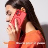 TOCOL Coque Magnétique pour iPhone 12 6,1 Pouces, Compatible avec MagSafe, Protection de l'objectif améliorée, Coque Mat Translu