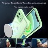 TOCOL Coque Magnétique Uniquement pour iPhone 12 6,1 Pouces, Compatible avec MagSafe, Protection de l'objectif améliorée, Coque 