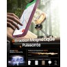 TOCOL Coque Magnétique pour iPhone 14 6,1 Pouces, Compatible avec MagSafe, Protection de l'objectif améliorée, Coque Mat Translu