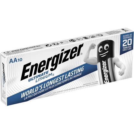 Piles LR6 au lithium Energizer Industrial Ultimate (Import Royaume Uni)
