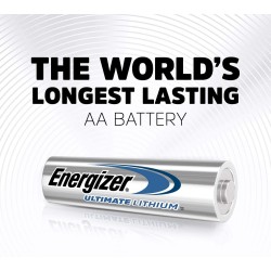 Piles LR6 au lithium Energizer Industrial Ultimate (Import Royaume Uni)