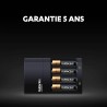 Duracell - chargeur de piles AA et AAA en 4 heures (2 piles AA et 2 piles AAA rechargeables incluses)