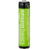 Amazon Basics Lot de 24 piles rechargeables AAA NiMH performantes, 800 mAh, 1,2 V, rechargeables 1 000 fois, préchargées