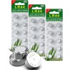 Blister 30 Piles Boutons AG13 LR44/LR1154/357 sans Mercure
