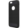 NEW'C Coque pour iPhone 6 et iPhone 6S, Coque de Protection avec Absorption de Choc et Fibre de Carbone Silicone en Gel Flex