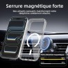 NEW'C Magnétique Coque pour iPhone 17 Pro (6,3 Pouces), Compatible avec MagSafe Antichoc Ultime avec Cordon – Magnétisme Puissan