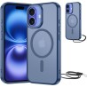 NEW'C Magnétique Coque pour iPhone 16 Plus (6,7 Pouces), Compatible avec MagSafe Antichoc Ultime avec Cordon – Magnétisme Puissa